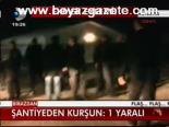 Şantiyeden Kurşun: 1 Yaralı