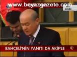 Bahçeli'nin Yanıtı Da Akif'le