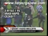 Şiddet Yasası Meclis'te