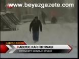 Abd'de Kar Fırtınası