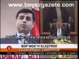 Bdp Mgk'yı Eleştirdi