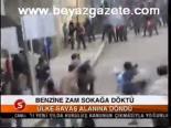 Benzine Zan Sokağa Döktü