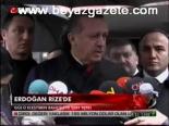 Erdoğan Rize'de