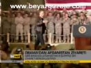Obama'dan Afganistan Ziyareti