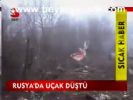 Rusya'da Uçak Düştü