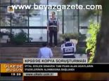 Kpss'de Kopya Soruşturması