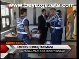 Kpss Soruşturması