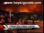 İsrail'denki Orman Yangını