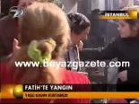 yangin yeri - Fatih'te Yangın Videosu