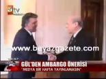 yeni anayasa - Gül'den Medyaya Ambargo Önerisi Videosu