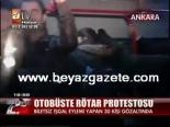 kizilay - Otobüste Rötar Protestosu Videosu