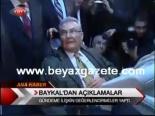 Baykal'dan Açıklamalar