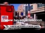 Abd'de Metrobüs Otobüse Çarptı
