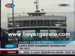 Kuzey Ege'de Fırtına