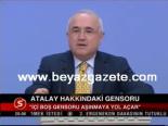 Atalay Hakkındaki Gensoru