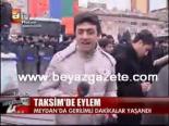 Taksim'de Eylem