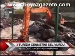 portekiz - Turizm Cennetini Sel Vurdu Videosu