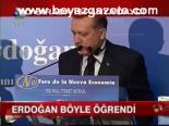 Erdoğan Böyle Öğrendi