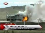 tup kamyonu - Tüp Yüklü Kamyon Cayır Cayır Videosu