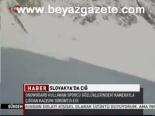 slovakya - Slovakya'da Çığ Kameralara Böyle Yansıdı Videosu