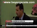 Ahmedinejad Suriye'de