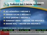 Türkiye'nin En Zengin 100 İsmi Açıklandı