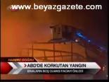 yangin yeri - Abd'de Korkutan Yangın Videosu