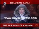 bolu dagi - Bolu'da Tırlar Kaydı Yol Kapandı Videosu