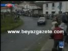 Ralli Aracı Seyircileri Biçti
