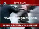 sirbistan - Muhalif Politikacıya Saldırı Videosu