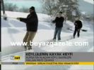 kayak sezonu - Köylülerin Kayak Keyfi Videosu
