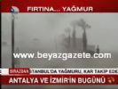 sagnak yagmur - Antalya Ve İzmir'in Bugünü Videosu