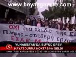 yunanistan ekonomik krizi - Yunanistan'da Büyük Grev Videosu