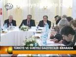 turk gazeteci - Türkiye Ve Suriyeli Gazeteciler Bir Arada Videosu