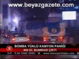 Bomba Yüklü Kamyon Paniği