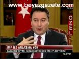 Imf İle Anlaşma Yok
