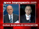 Durak Başkanlığı Bırakmıyor