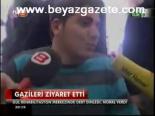 Gazileri Ziyaret Etti