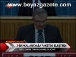 Baykal Anayasa Paketini Eleştirdi