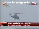 Türk Helikopteri Düştü