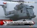 Türk Helikopteri Kaza Yaptı