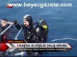 Kaş'da 40 Kişilik Dalış Grubu