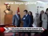 Davutoğlu Makedonya'da