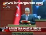 Baykal'dan Anayasa Tepkisi