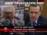 Hsyk'ya Sert Çıktı