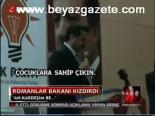 Romanlar Bakanı Kızdırdı