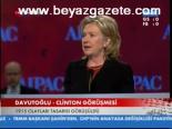 Davutoğlu - Clinton Görüşmesi
