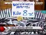 Balık Sezonu Bitiyor