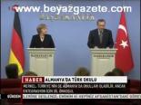 Almanya Başbakan'ı Türkiye'de