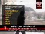 Yağışlı Hava Geri Geldi